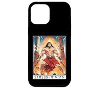 Custodia per iPhone 12 Pro Max Epic Japanese Anime Christian Faith Bible Graphic - Samson