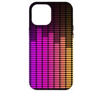 Custodia per iPhone 12 Pro Max Equalizzatore Rainbow Music Lover Sound Engineer Audio Pattern