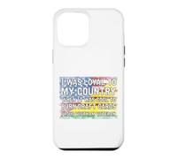 Custodia per iPhone 12 Pro Max Ero fedele al mio paese
