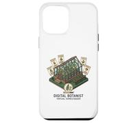 Custodia per iPhone 12 Pro Max Estetica del botanico digitale - Giardino della fattoria virtuale