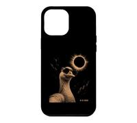 Custodia per iPhone 12 Pro Max Evento solare con occhiali da sole eclissi d'oca divertente 12 agosto 2026
