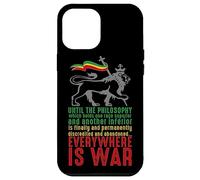 Custodia per iPhone 12 Pro Max EVERYWHERE IS WAR Discorso Haile Selassie Leone Giuda Reggae