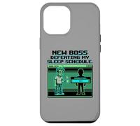 Custodia per iPhone 12 Pro Max Expecting Dad Gamer New Boss Sleep Schedule