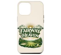 Custodia per iPhone 12 Pro Max Fairway to Heaven Golf - Vintage Retro per golfisti Man Cave