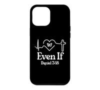 Custodia per iPhone 12 Pro Max Faith Hope Love Christian Even If Bible Verse Daniel 3:18