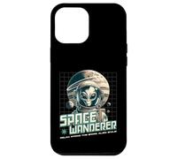 Custodia per iPhone 12 Pro Max Fantascienza Spazio Wanderer Relax Tra Le Stelle Stile Alieno