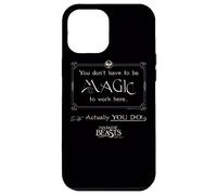 Custodia per iPhone 12 Pro Max Fantastic Beasts and Where to Find Them Magic To Work Here