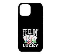 Custodia per iPhone 12 Pro Max Feelin Lucky Casino che gioca le carte da poker Vegas Chips