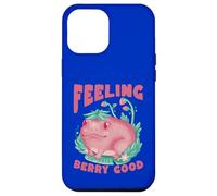 Custodia per iPhone 12 Pro Max Feeling Berry Good - Simpatica rana alla fragola