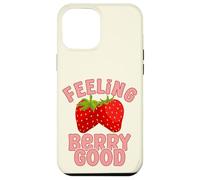 Custodia per iPhone 12 Pro Max Feeling Berry Good Strawberry Festival Fragole Agricoltore