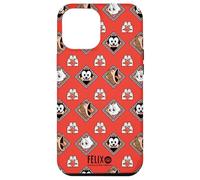 Custodia per iPhone 12 Pro Max Felix the Cat Lunar New Year Triangle All Over Print
