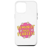 Custodia per iPhone 12 Pro Max Femminista e senza paura