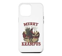 Custodia per iPhone 12 Pro Max Figura leggendaria Krampus | Maschera Krampus Run Perchten |