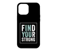 Custodia per iPhone 12 Pro Max Find Your Strong Motivational Gym Workout Fitness