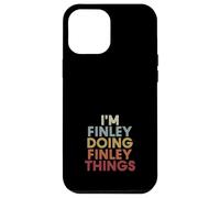 Custodia per iPhone 12 Pro Max Finley Name Finley Personalized Name First Given