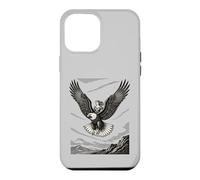 Custodia per iPhone 12 Pro Max Flaga Demone Strega Venti E Ali Selvatiche