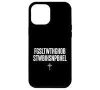 Custodia per iPhone 12 Pro Max For God So Loved The World FGSLTWTHGOB Faith Christian