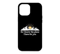 Custodia per iPhone 12 Pro Max For I Know the Plans I Have For You Bible Jeremiah 29:11 God