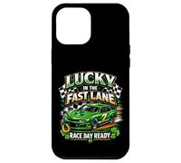 Custodia per iPhone 12 Pro Max Fortunato con l'auto Fast Lane Race Day Ready