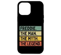 Custodia per iPhone 12 Pro Max Freddie L'uomo Il mito La leggenda Divertente Citazione Personalizzata