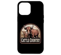 Custodia per iPhone 12 Pro Max Fresh Farm Milk Dairy Cow Calf Animal Cattle Farmer