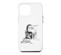 Custodia per iPhone 12 Pro Max Fryderyk Chopin Inchiostro Ritratto Firma Juliart Pianoforte