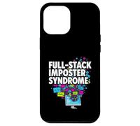 Custodia per iPhone 12 Pro Max Full-Stack Imposter Syndrome Funny Developer Coding