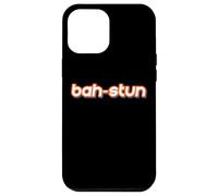Custodia per iPhone 12 Pro Max Fun Boston Massachusetts Bah-stun Design