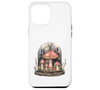 Custodia per iPhone 12 Pro Max Funghi Incantati Foresta Campana Jar Fungi Art