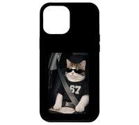 Custodia per iPhone 12 Pro Max Funny 67 Cat Sunglasses Six Seven 6 7 Cat Meme Gen Alpha