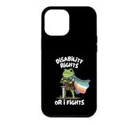 Custodia per iPhone 12 Pro Max Funny Fight Until Disability Rights Medieval Frog Meme