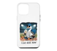 Custodia per iPhone 12 Pro Max Funny Goose Baseball Stadium Spectator Vivo qui ora