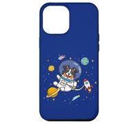 Custodia per iPhone 12 Pro Max Funny Kawaii Kids Boys Girls Space Aussie Dog Lover