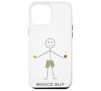 Custodia per iPhone 12 Pro Max Funny Men Bocce Ball, Boy Bocci Gifts