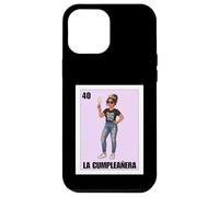 Custodia per iPhone 12 Pro Max Funny Mexican 40th Birthday Girl Design - La Cumpleañera