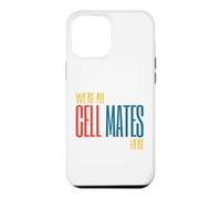 Custodia per iPhone 12 Pro Max Funny Microbiology Pun Siamo tutti compagni di cellule qui