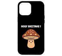 Custodia per iPhone 12 Pro Max Funny minimalist mushroom simple holy shiitake
