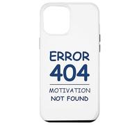Custodia per iPhone 12 Pro Max Funny Quote Sarcasm Motivation Not Found Error 404