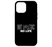 Custodia per iPhone 12 Pro Max Funny Rock Heavy Metal Chitarra Batteria Musica No Life Gift