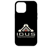 Custodia per iPhone 12 Pro Max Futuristic IDUS Sci-Fi AI Symbol Pragmata System Game Design