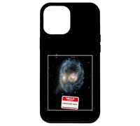 Custodia per iPhone 12 Pro Max Galassie divertenti dell'universo si scontrano con il telescopio Hubble dello spazio profondo