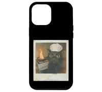 Custodia per iPhone 12 Pro Max Gatto Chef Caos Meme per Amanti dei Gatti & Cat Dad