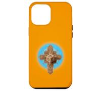 Custodia per iPhone 12 Pro Max GEOMETRIA SACRA CROCE Meditazione, Preghiera, Positivo Spirituale