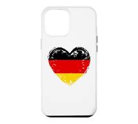 Custodia per iPhone 12 Pro Max Germania nel mio cuore Bandiera tedesca Orgoglioso patriottico tedesco