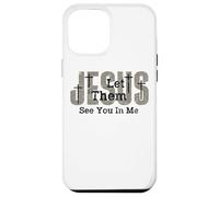 Custodia per iPhone 12 Pro Max Gesù lasciò che affondasse nel messaggio religioso