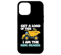 Custodia per iPhone 12 Pro Max Get A Load Of This I am The Ring Wedding Bearer Truck
