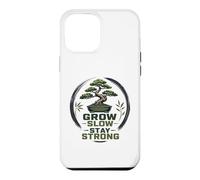 Custodia per iPhone 12 Pro Max Giapponese Bonsaï arbre plante Motivations Bonsaï