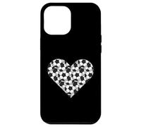 Custodia per iPhone 12 Pro Max Gioco di calcio a forma di cuore divertente San Valentine