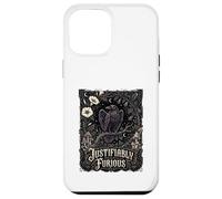 Custodia per iPhone 12 Pro Max Giustamente furioso Corvo Anti Patriarcato Goth Nouveau Art