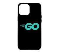 Custodia per iPhone 12 Pro Max Go Programming Language with Go logo Golang sviluppatori